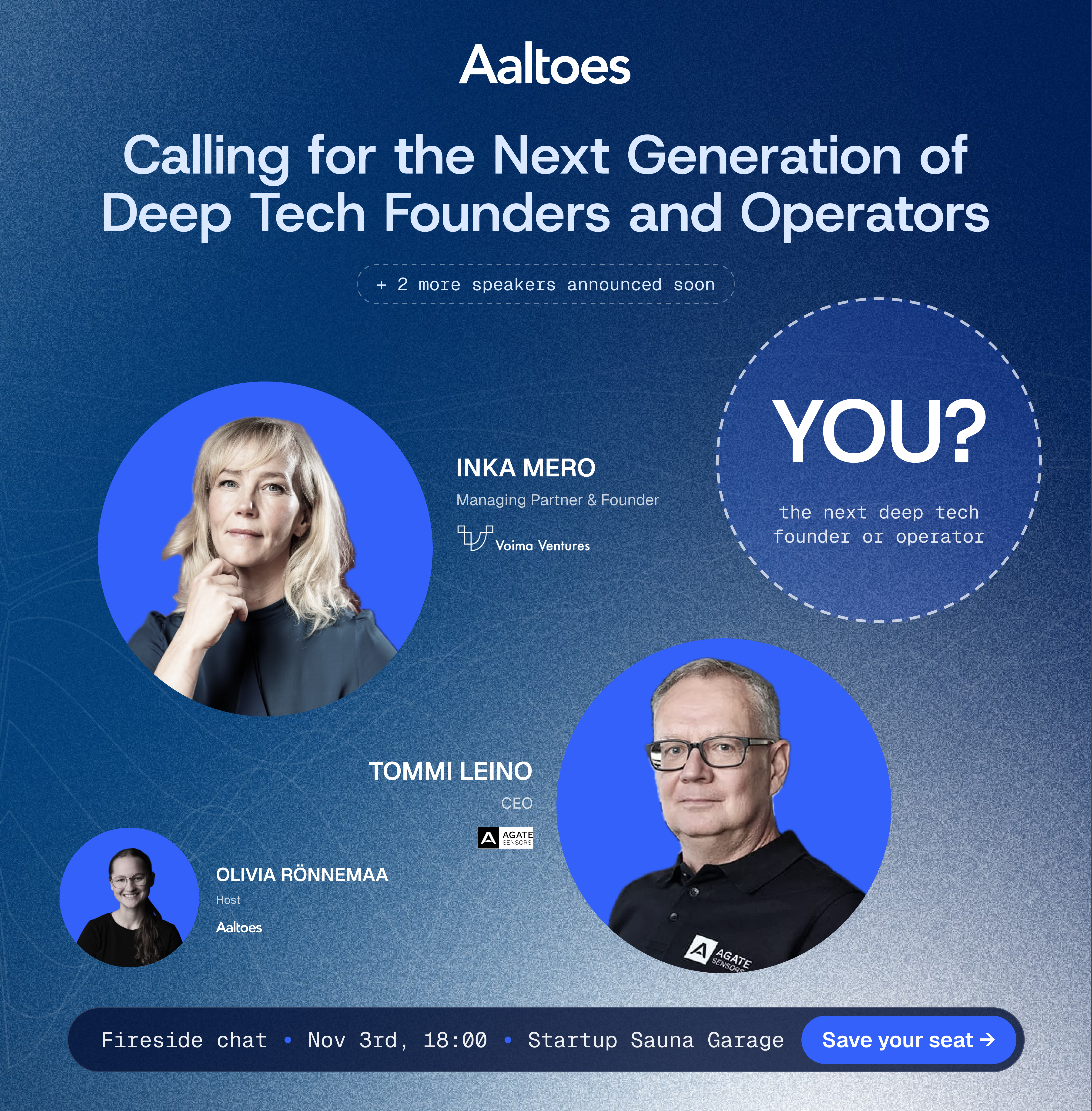 Calling for the Next Generation of Deep Tech Founders and Operators