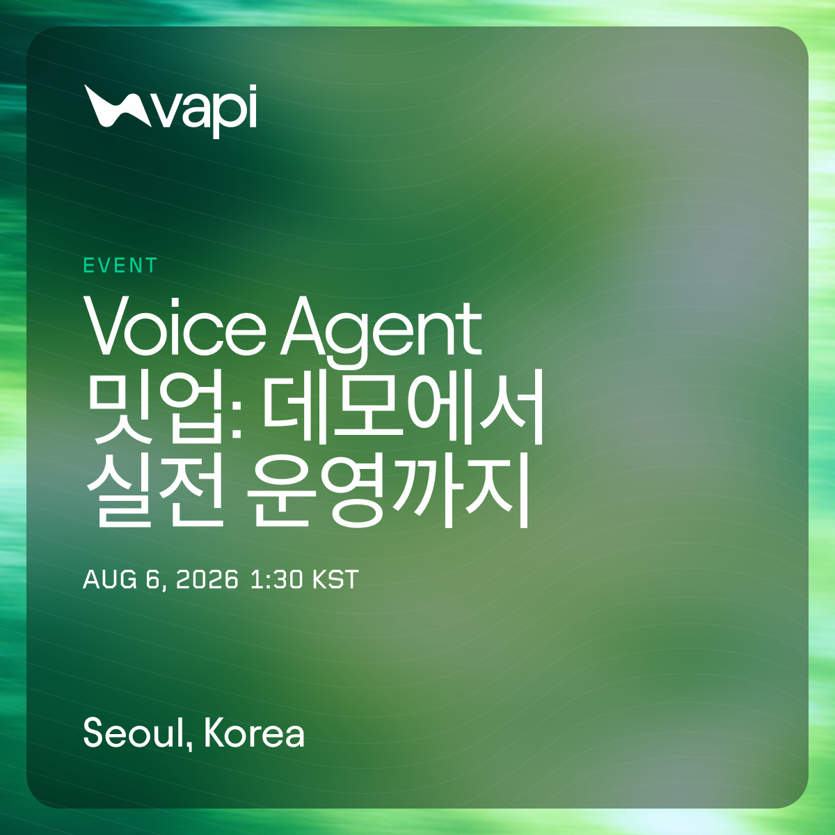 Voice Agent Builders Meetup: From Demo to Deployment