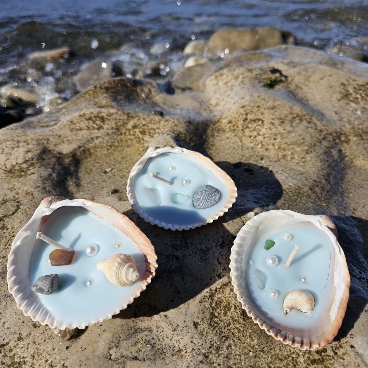Art Social Hour: Sea Shell Candles