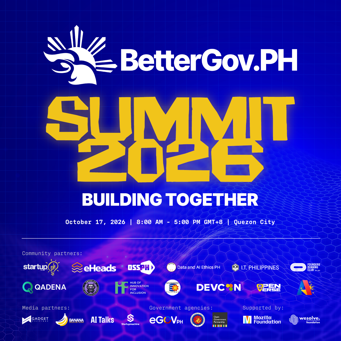 BetterGov.PH Саммит 2026: Строим вместе