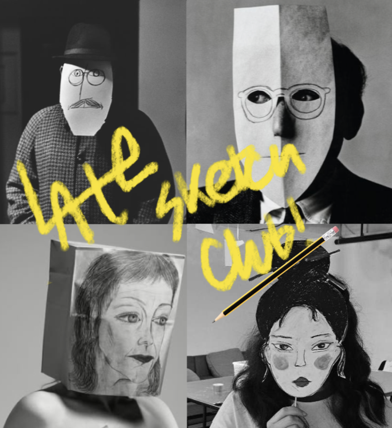 Late Sketch Club: Halloween-Sketching Masks