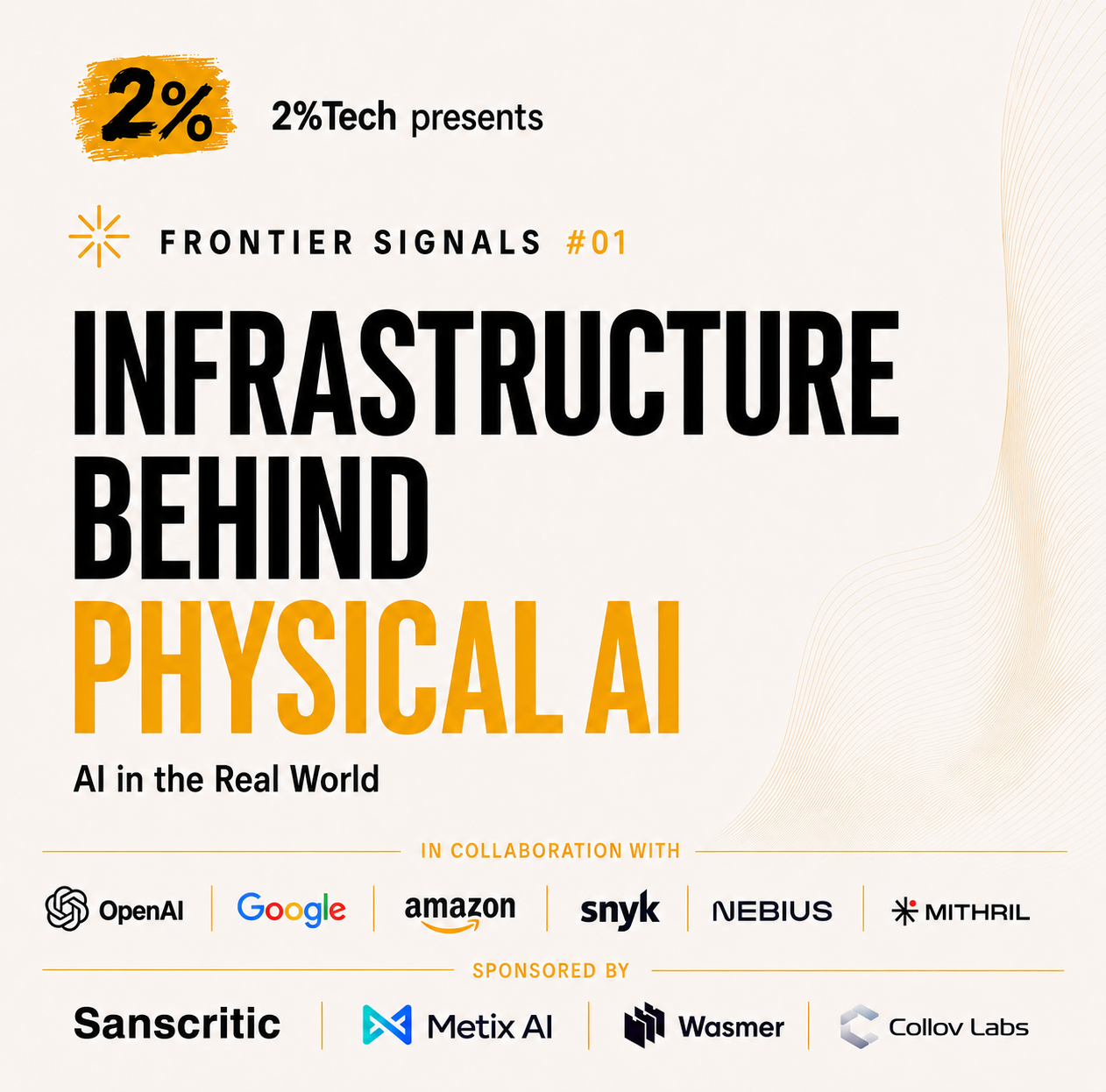 Frontier Signals #01: Infrastructure Behind Physical AI — Intelligence Beyond the Screen