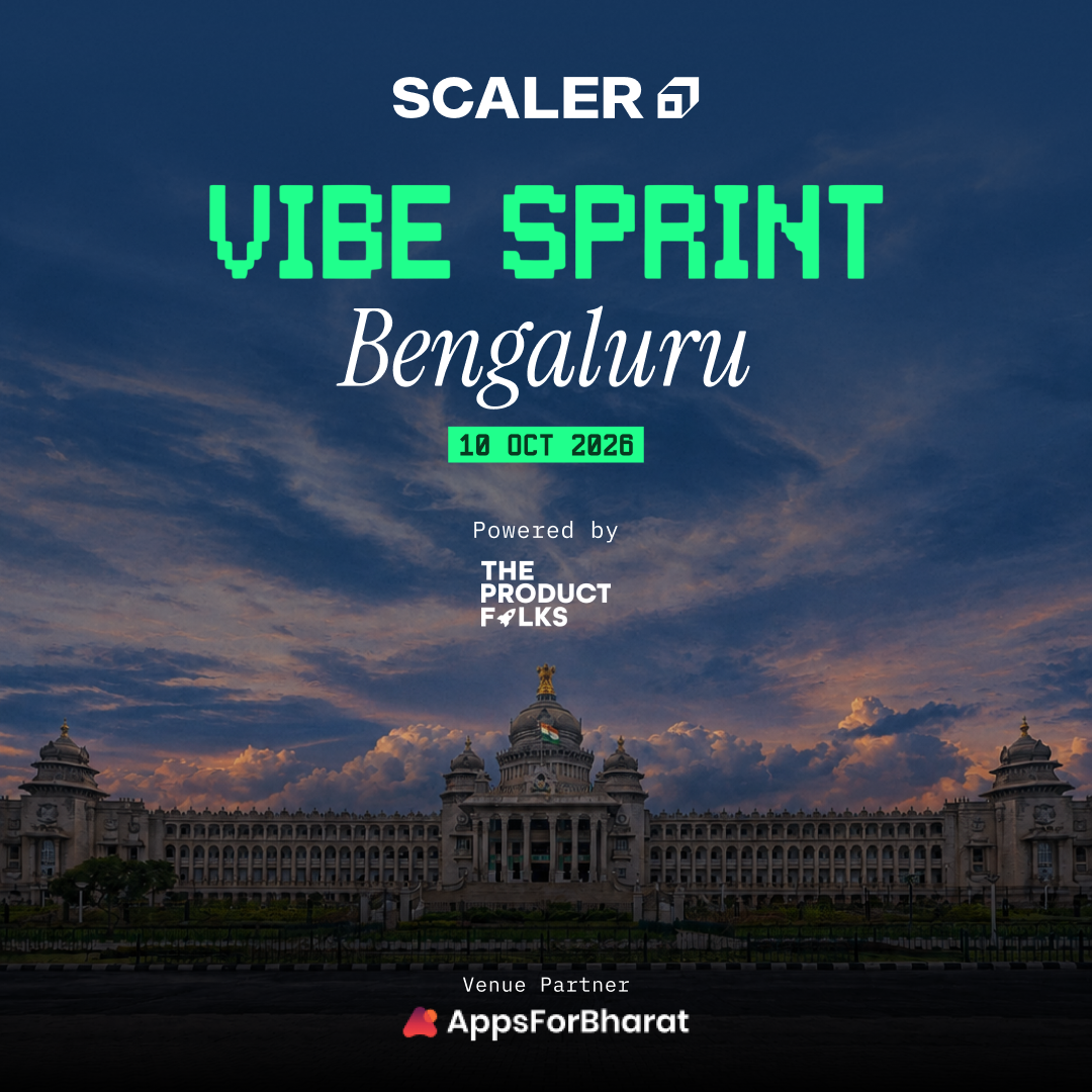 Vibe Sprint Bangalore | The Product Folks x Scaler