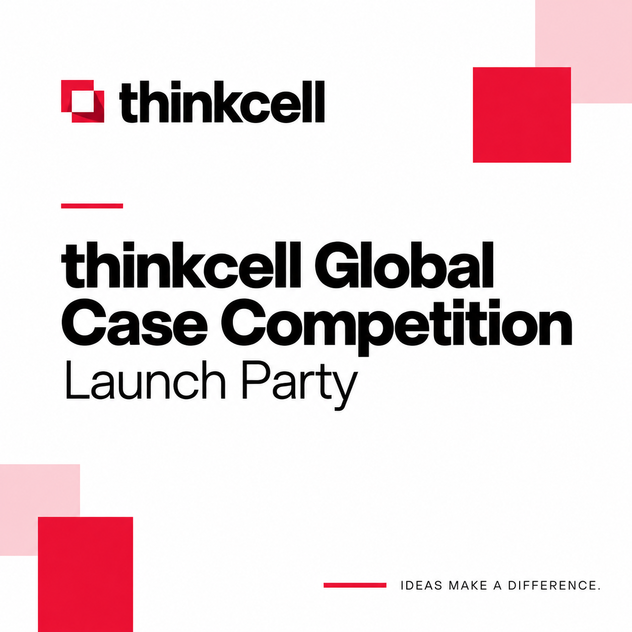 think-cell Case Competition Launch Party