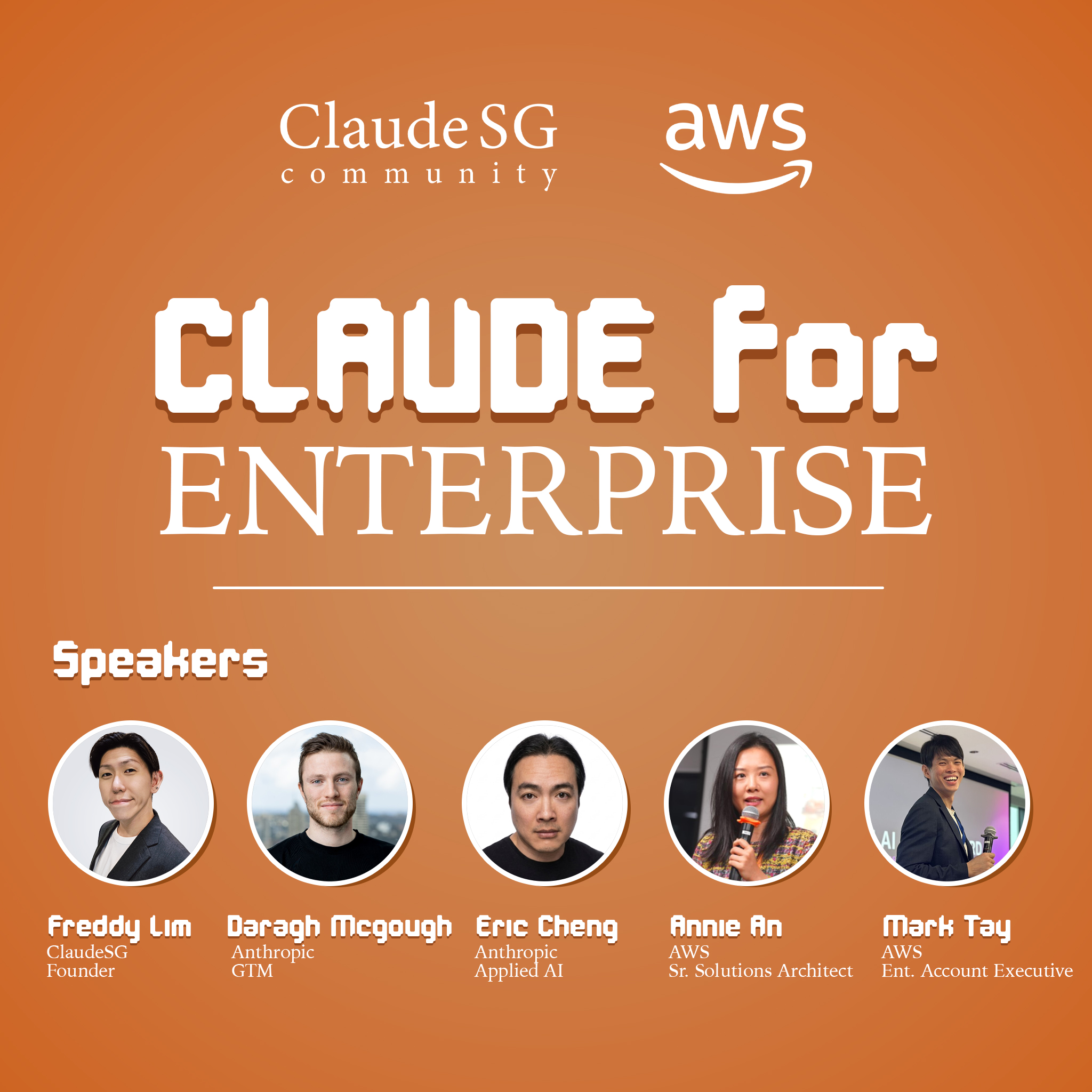 ClaudeSG × AWS x Anthropic : Claude for Enterprise