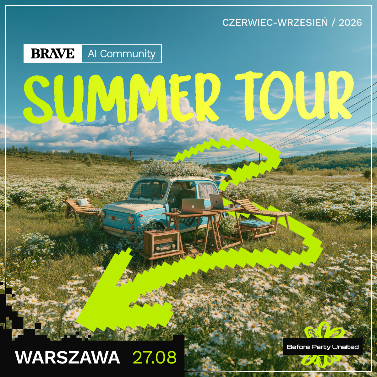 Finale der Sommer-Tour BRAVE AI COMMUNITY Warschau