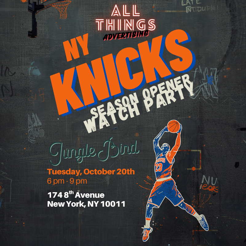 מסיבת צפייה לפתיחת עונת ה-NY Knicks