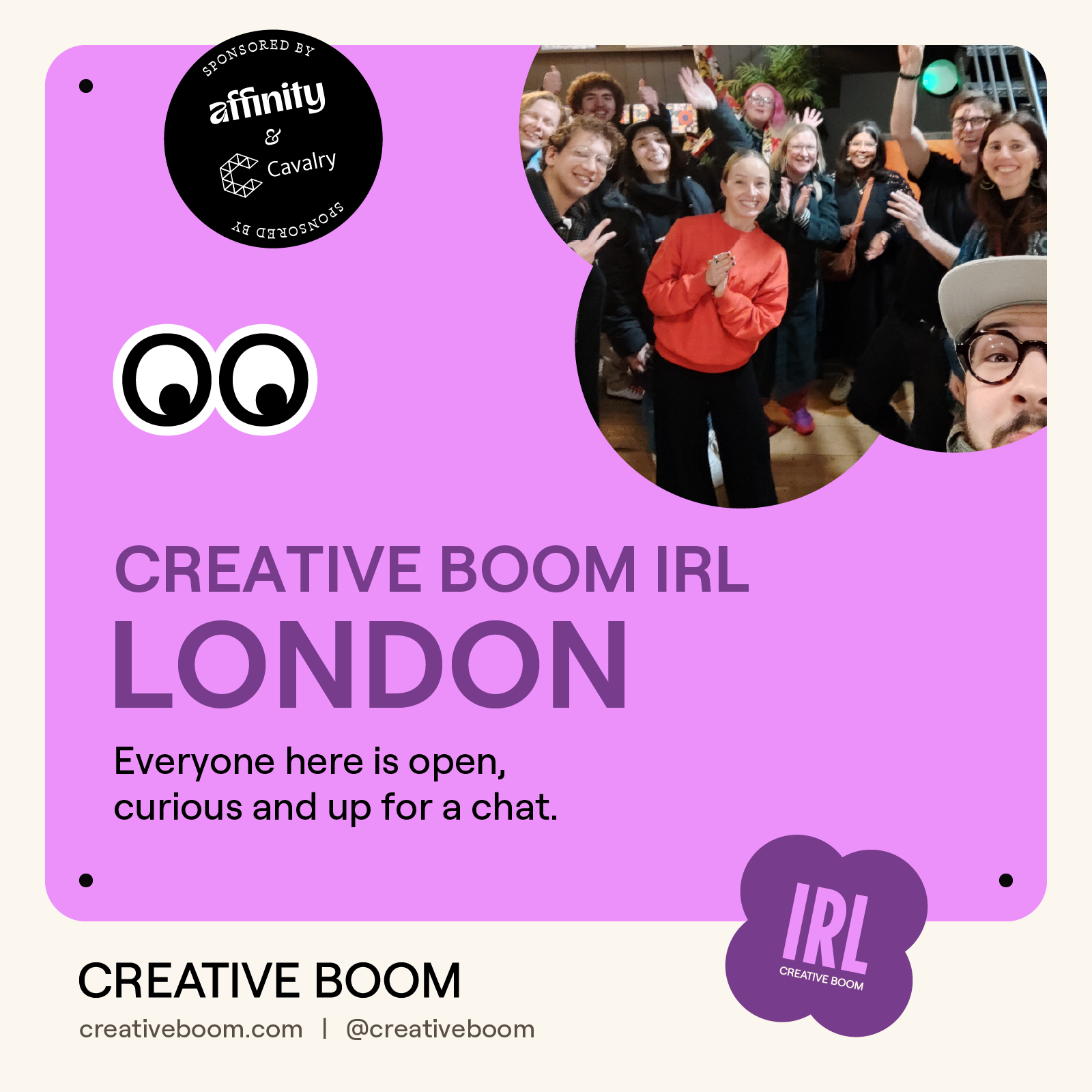 Creative Boom IRL London: November Social