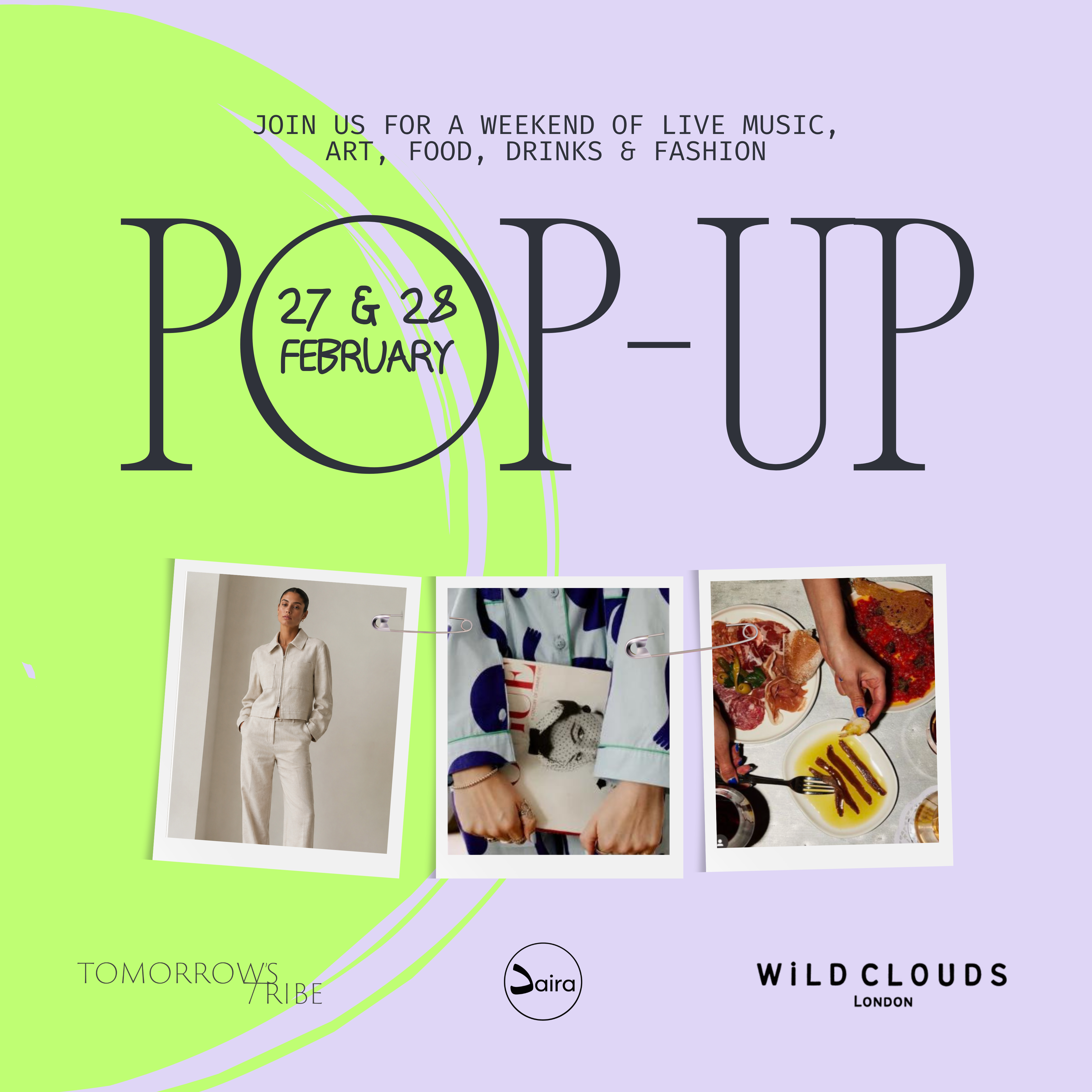 The Wild Clouds & Tomorrow's Tribe spring pop-up