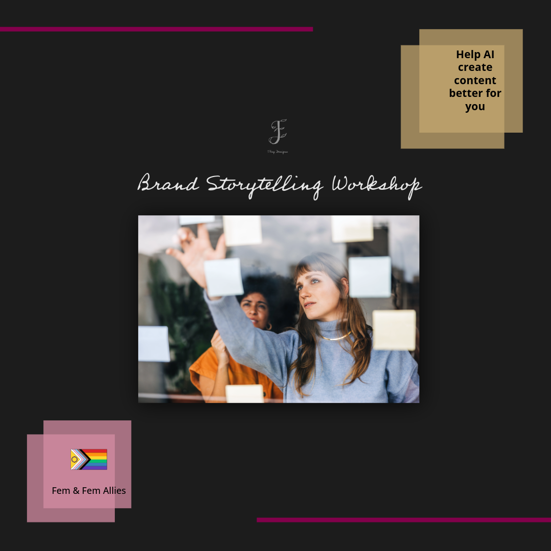 Brand Storytelling Workshop - Your Brand is NOT Your Logo