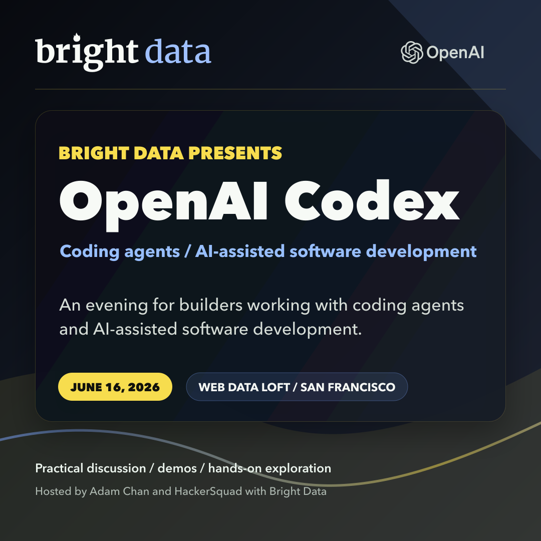 OpenAI Codex Event at Bright Data