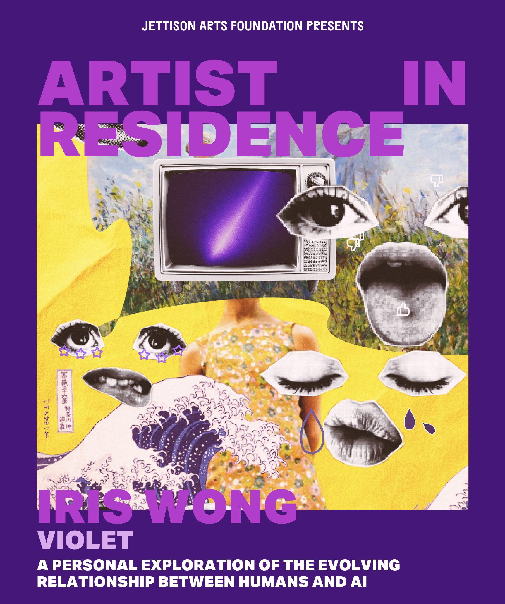 Cover art for #VIOLET Exhibition: Private Preview — Jettison Creative