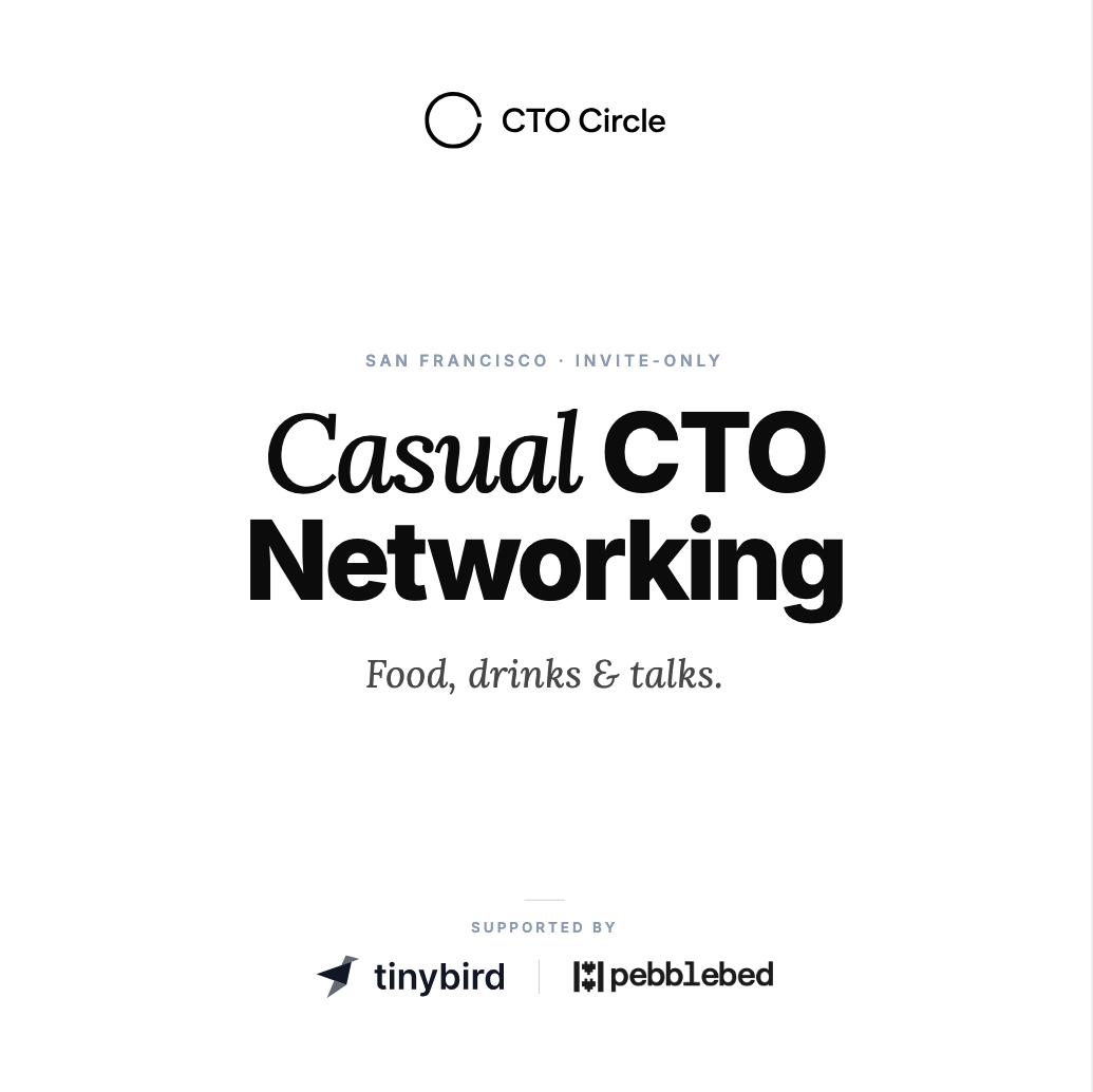 AI Engineering Leaders Dinner/Networking/Talks