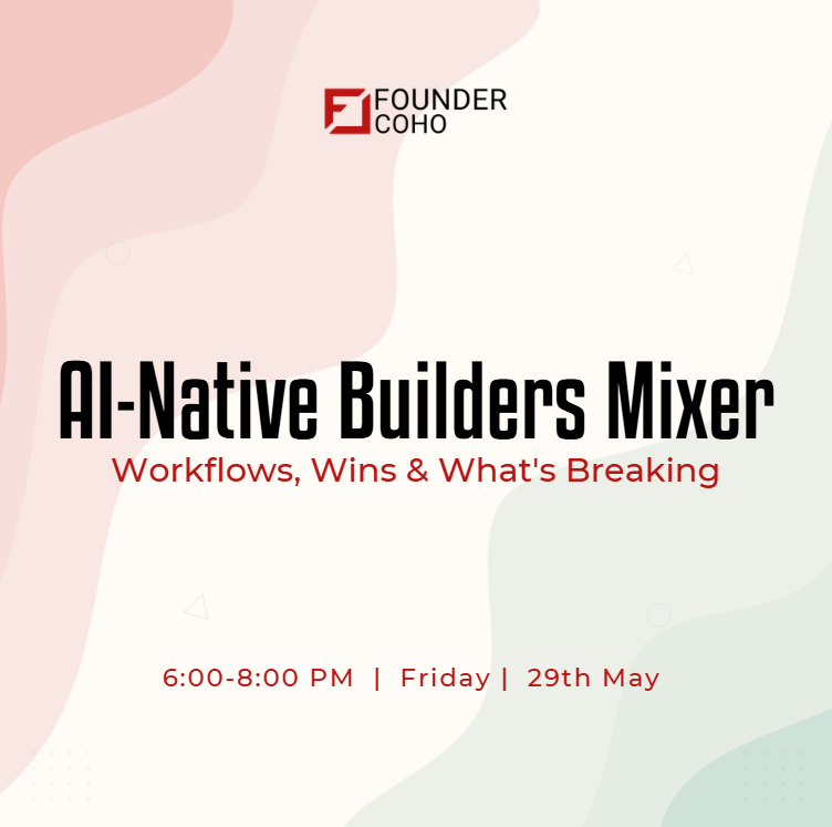 Cover art for #AI-Native Founders Mixer: Workflows, Wins & What's Breaking — Palo Alto, CA