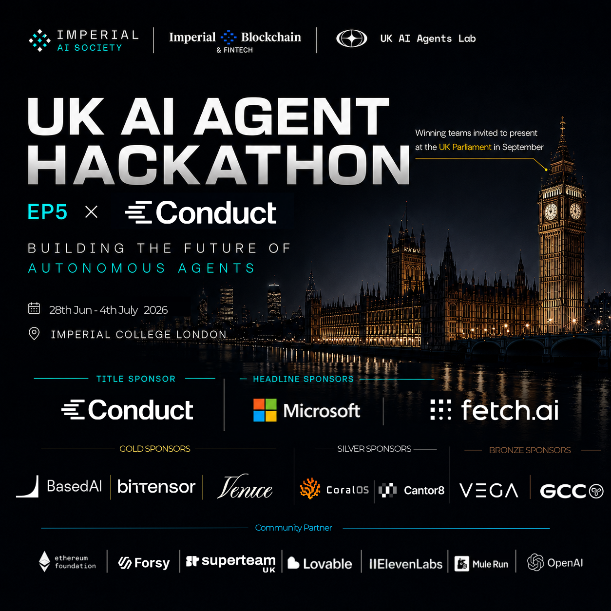 UK AI Agent Hack Ep5. x Conduct.AI