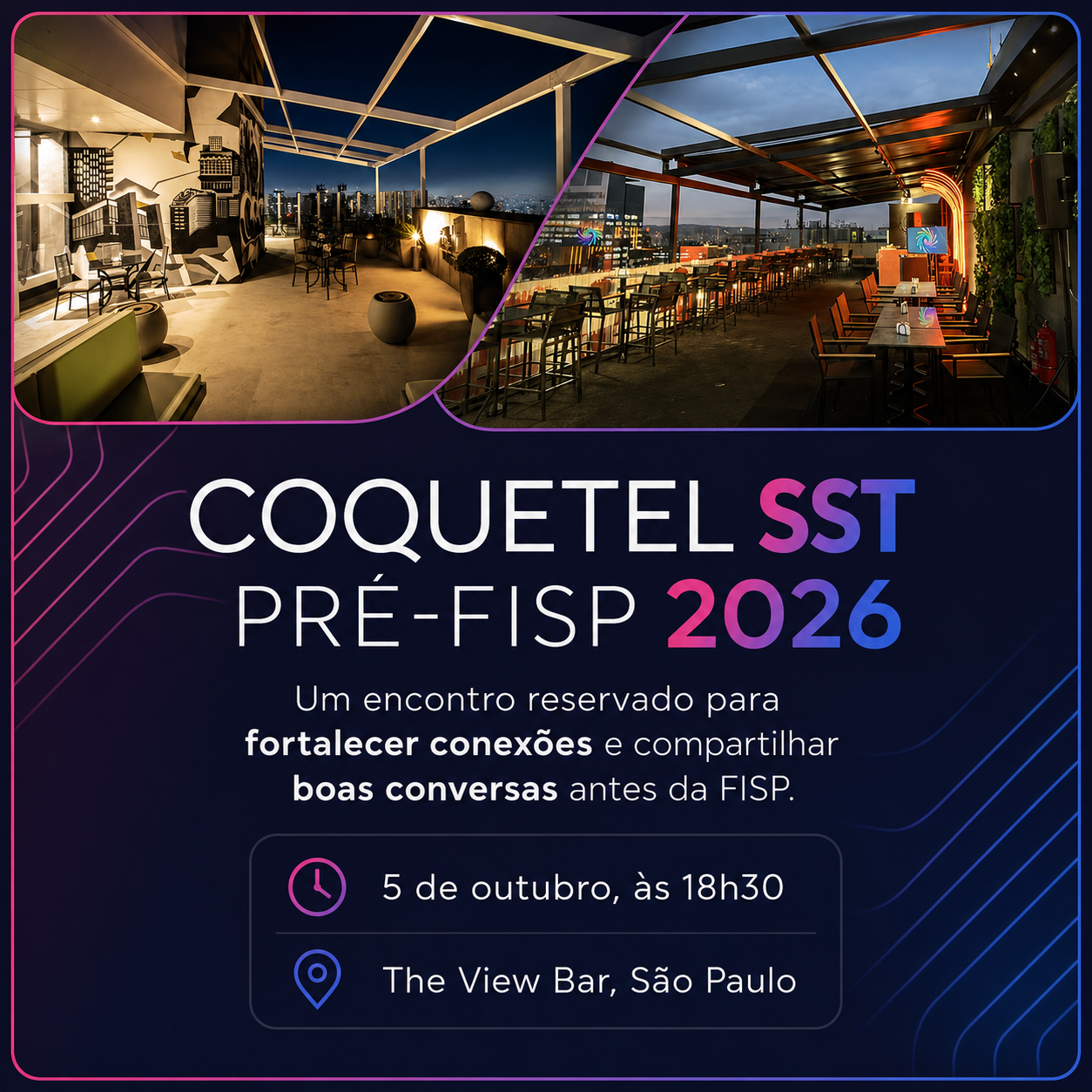 Coquetel SST | Pré-FISP 2026