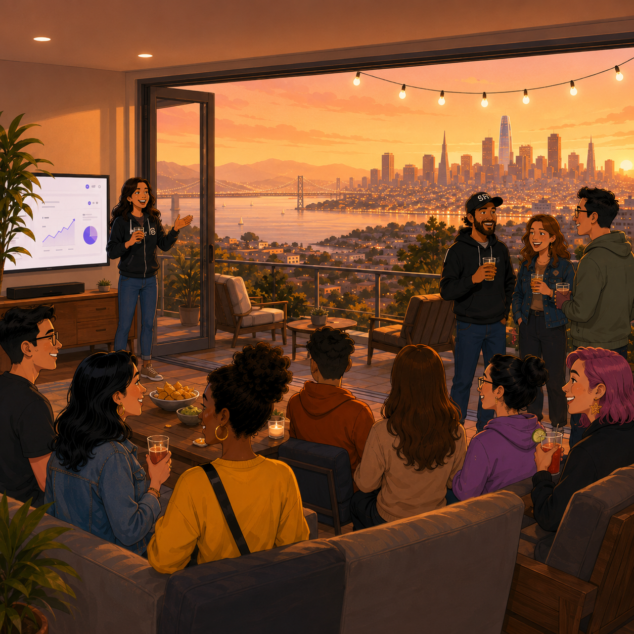 Sip & Munch AI Demo Night