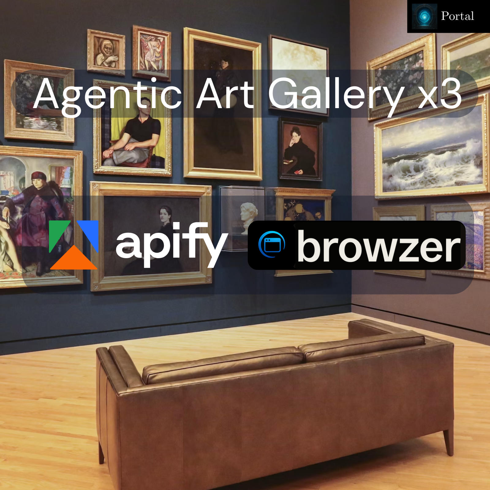 Art Gallery for Agents (Portal x3)