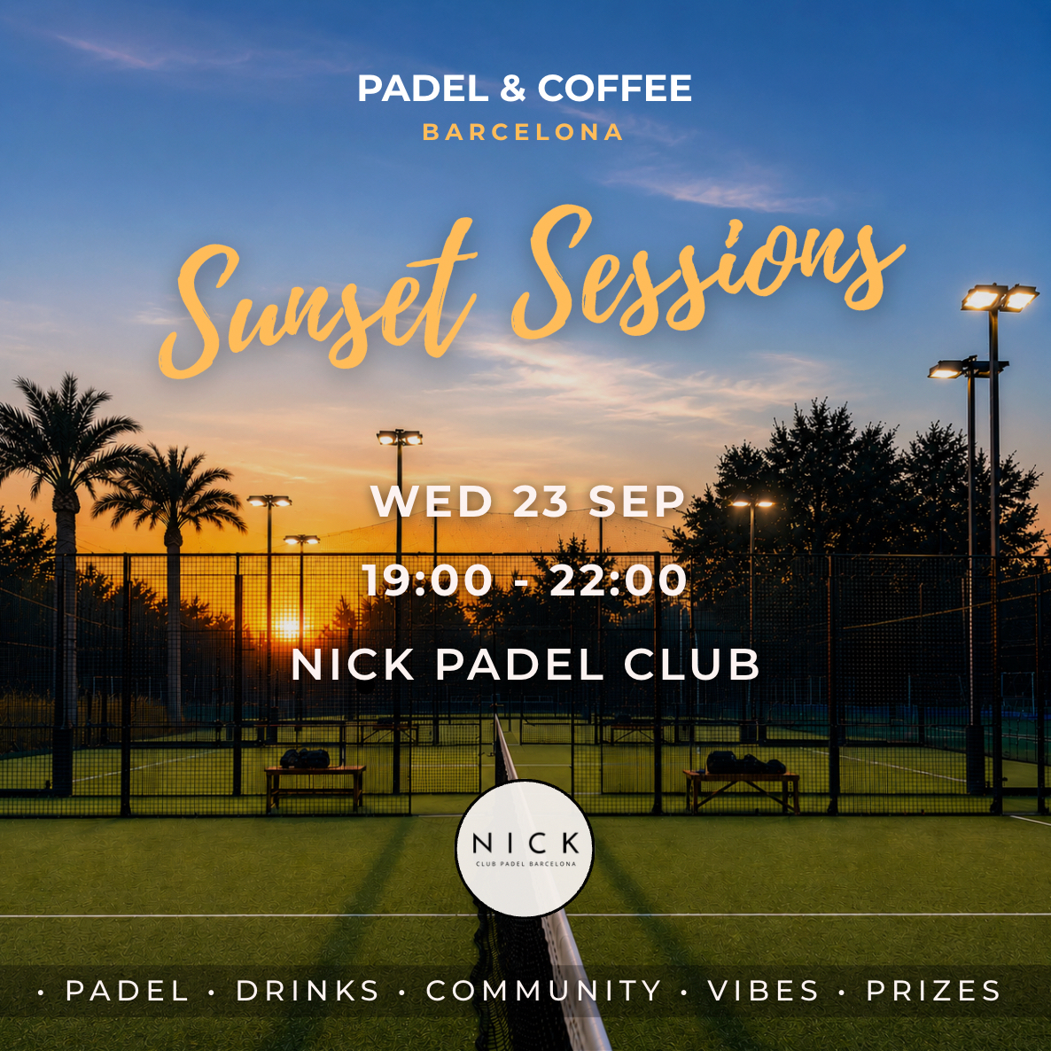 Padel & Coffee: Sunset Sessions