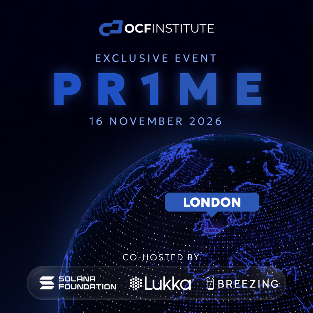 Pr1me [London Series] - Exclusive Dinner for Web3 Finance