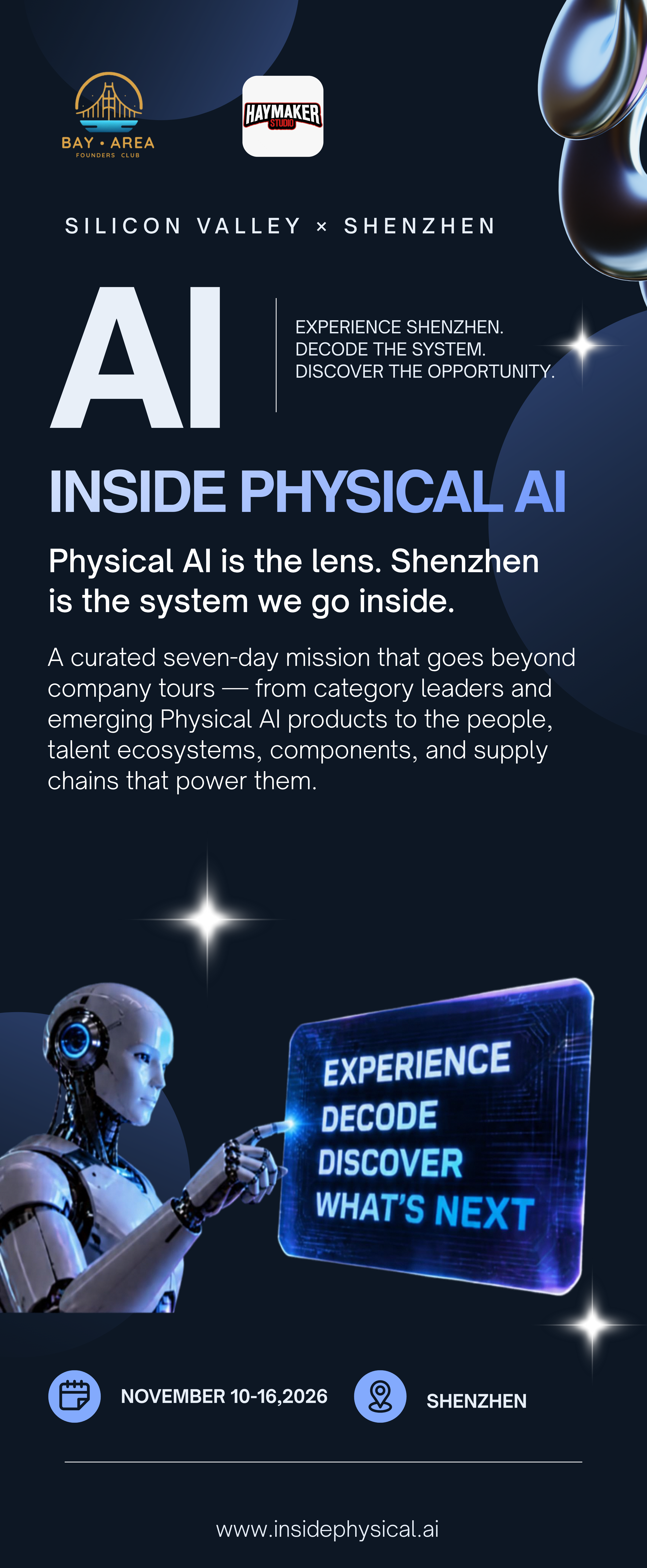Inside Physical AI: Silicon Valley × Shenzhen — BFC Innovation Mission 2026