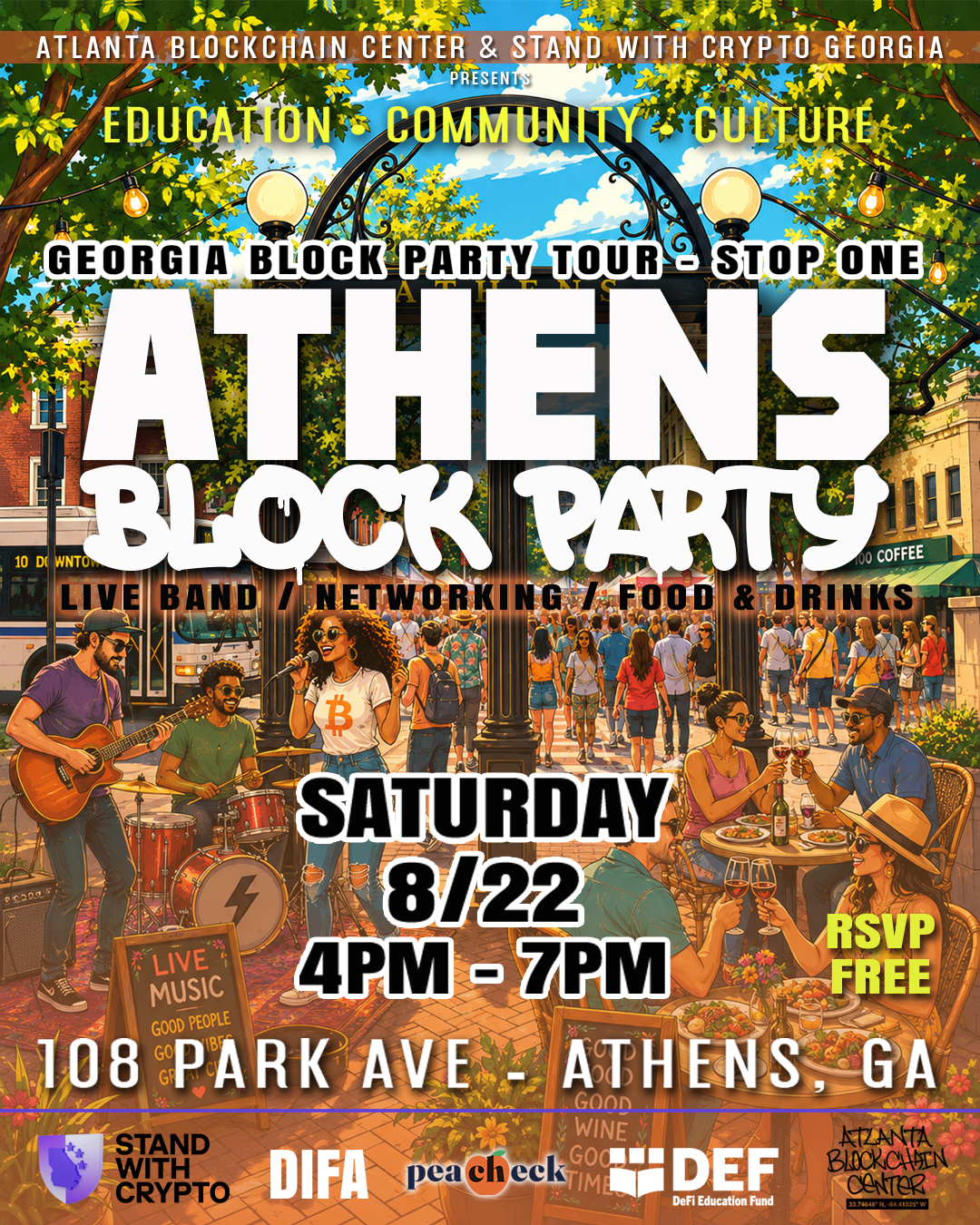 Fiesta de Bloques Sur de Atenas