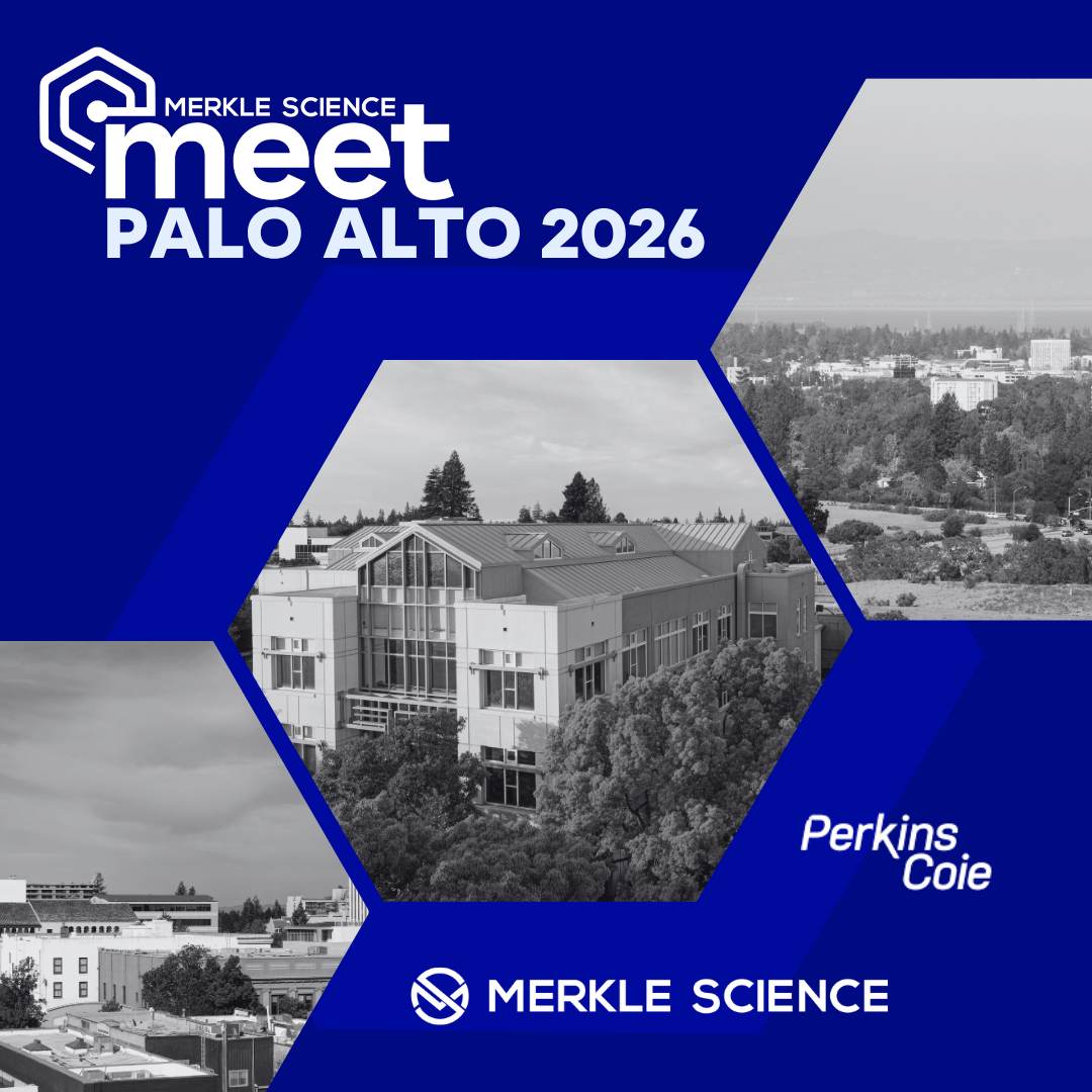 Cover art for #Merkle Meet 2026 Palo Alto Hosted by Merkle Science — Perkins Coie LLP - Palo Alto