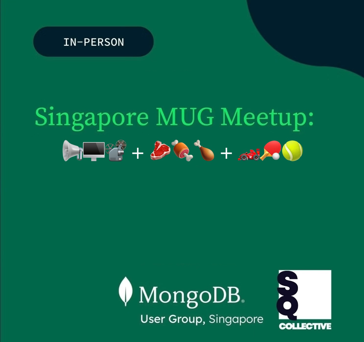Cover art for #Mongo ANight: Meaty Dinner Prefs + Tech Showcase/Announcing (Open Submission) + Padel/Pickleball =  — Singapore