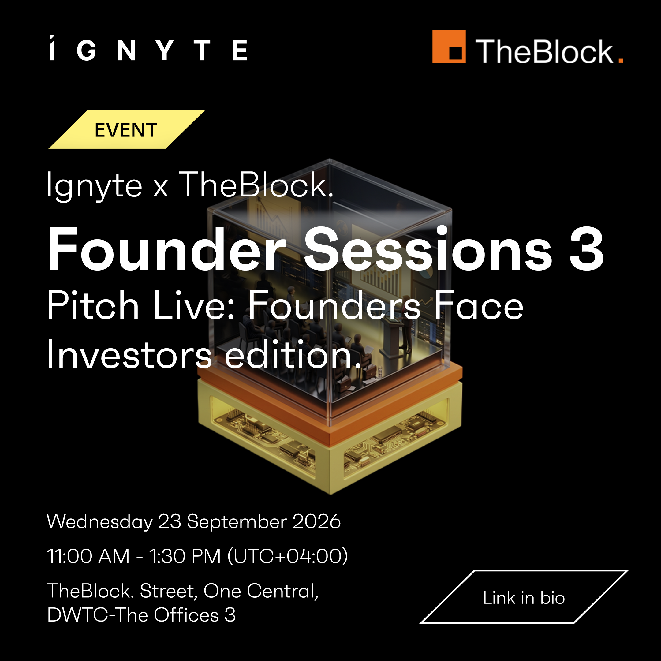Ignyte x TheBlock.: Founder Sessions 3