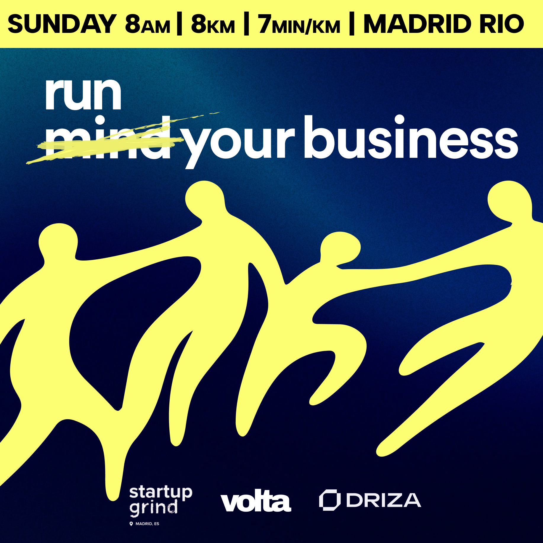 Run Your Business Madrid | Every Sunday (Slow Run)