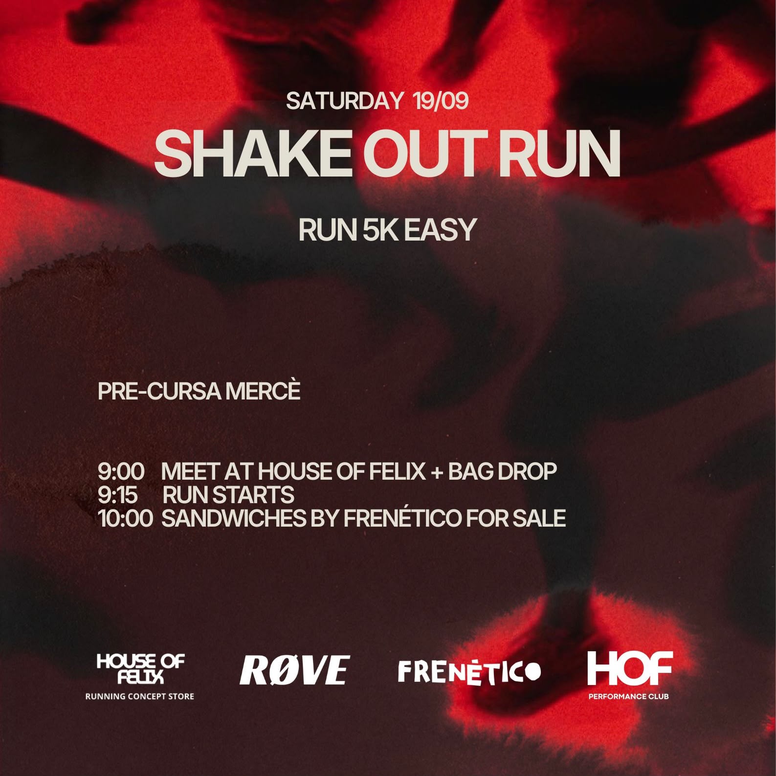 Shake Out Run - Rove Running + House of Felix
