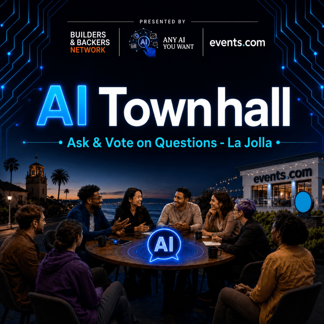 AI Townhall - Ask & Vote on Questions - La Jolla