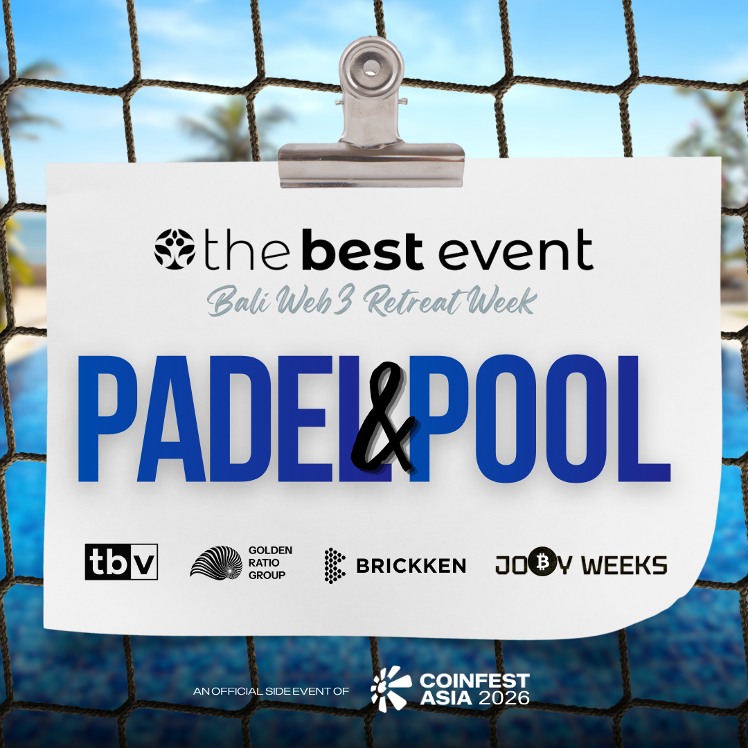 Padel & Pool at the VHouse - an official side event of Coinfest Asia
