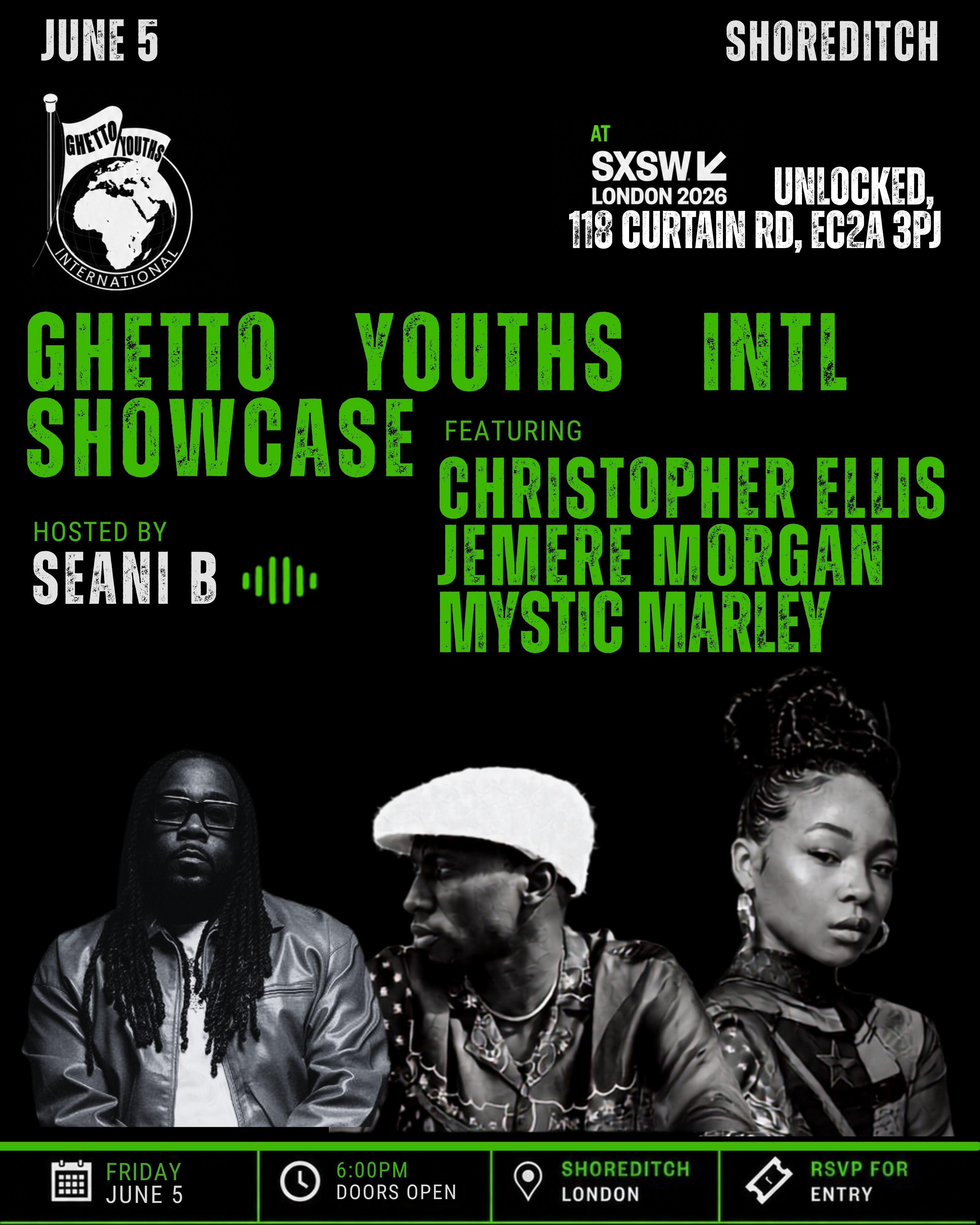 Cover art for #GYI SXSW SHOWCASE — UNLOCKED Shoreditch