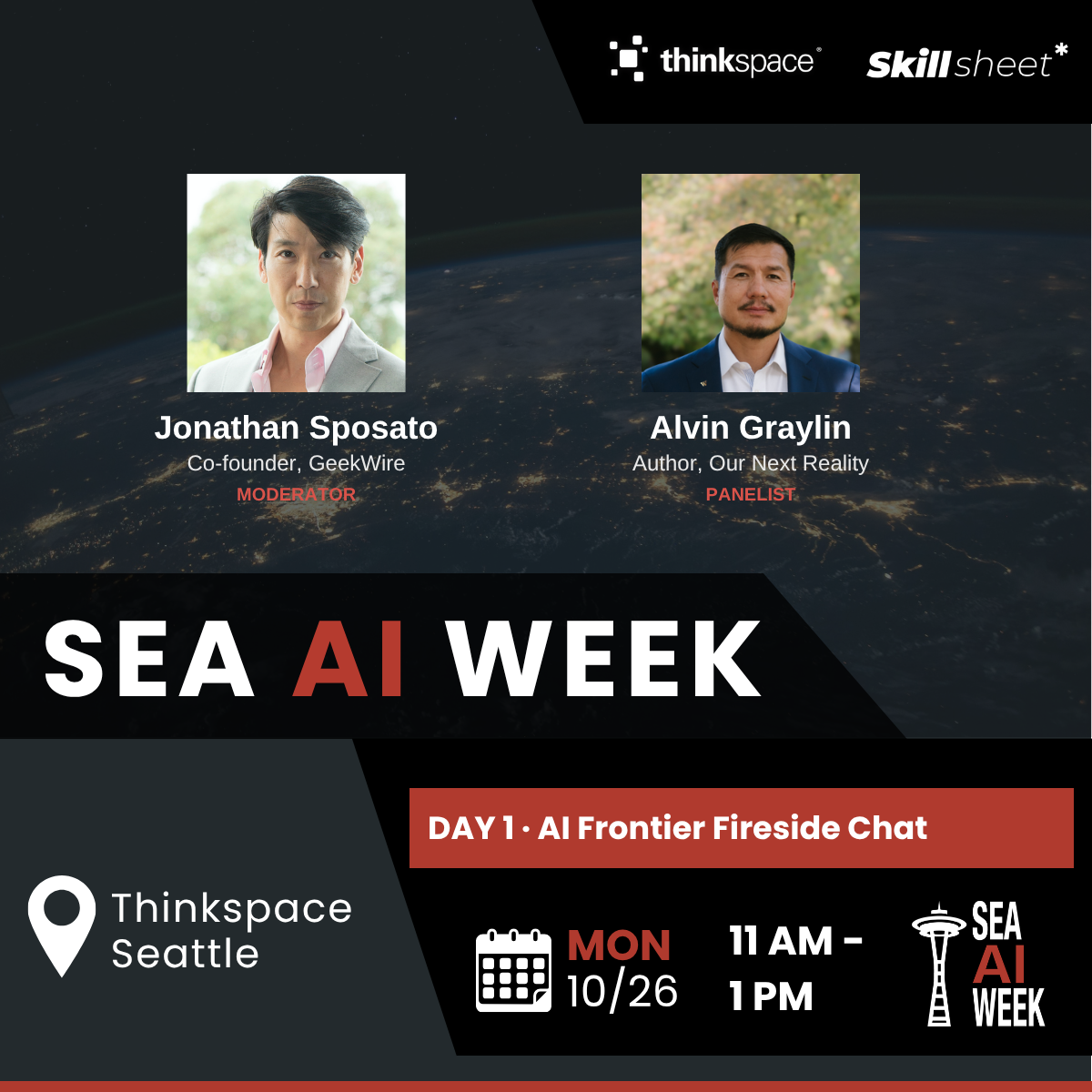 [AI WEEK] Fireside chat: The Frontier of AI with Alvin Graylin and Jonathan Sposato