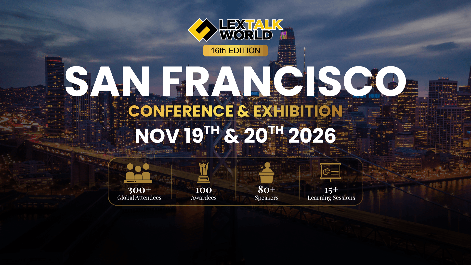 Conferencia y Exposición LexTalk World San Francisco 2026