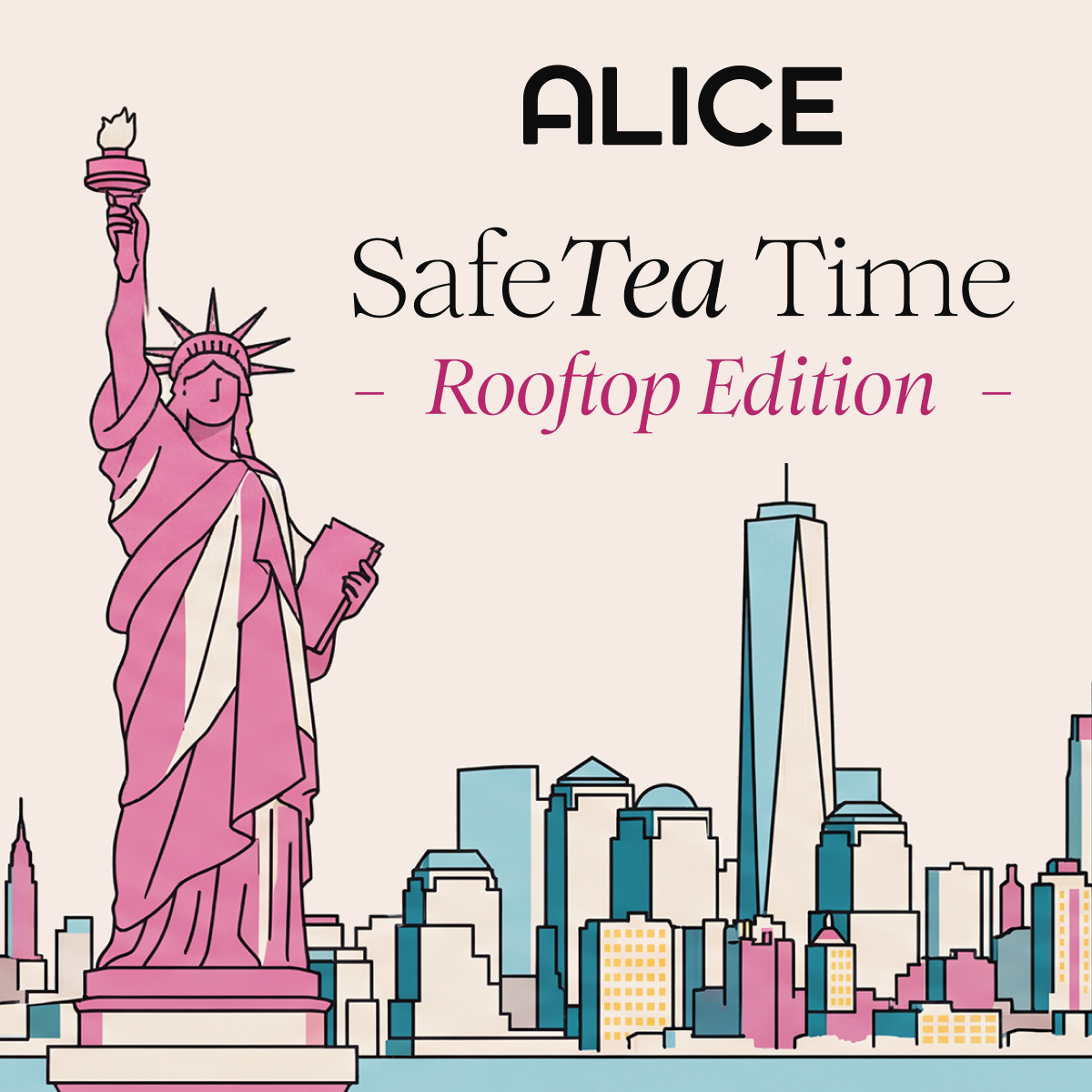Cover art for #SafeTea Time - NYC Rooftop Edition - Fireside with Bilva Chandra from Anthropic on Frontier Risks — Dear Irving on Broadway