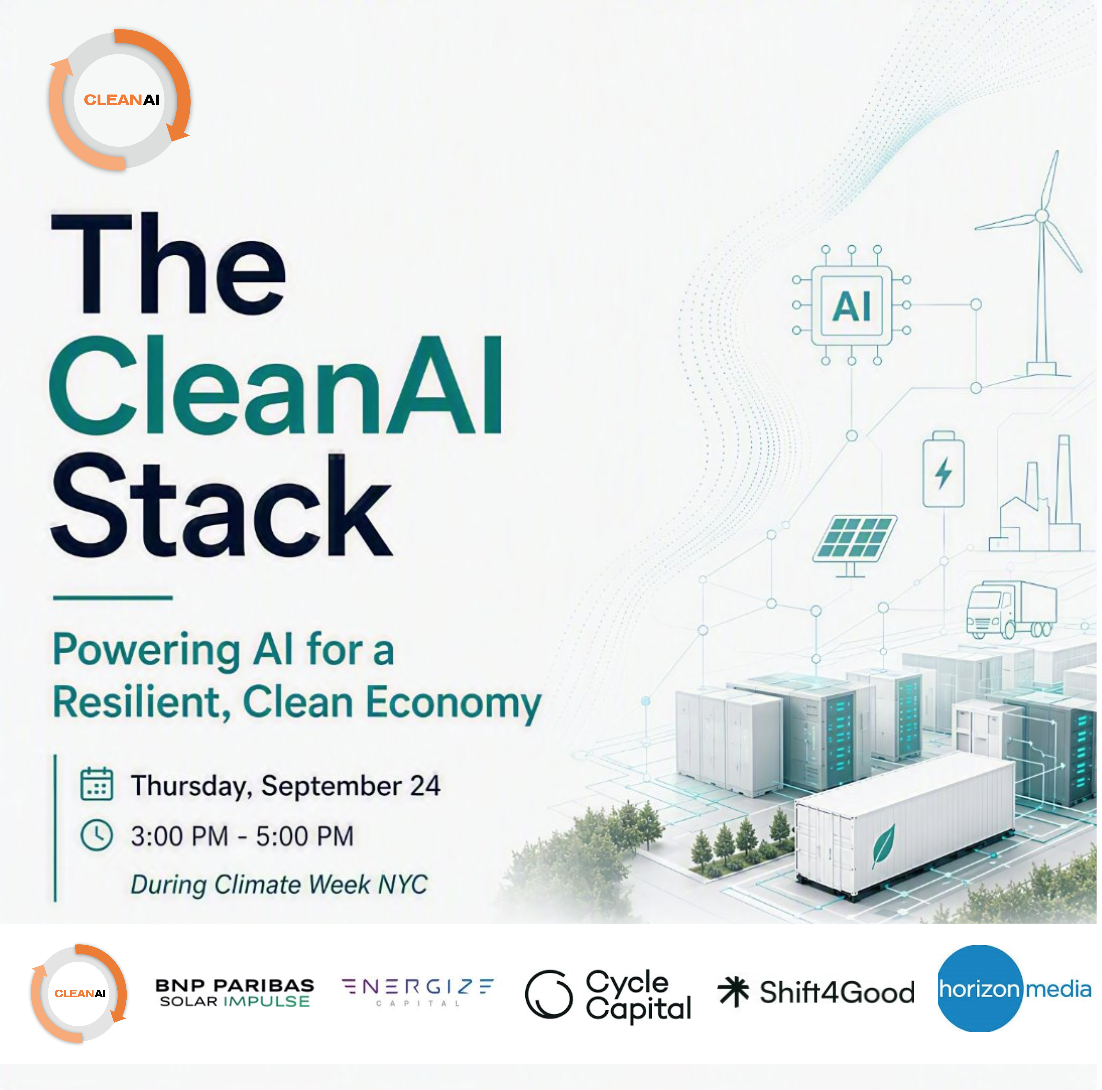 The CleanAI Stack: Powering AI for a Resilient, Clean Economy
