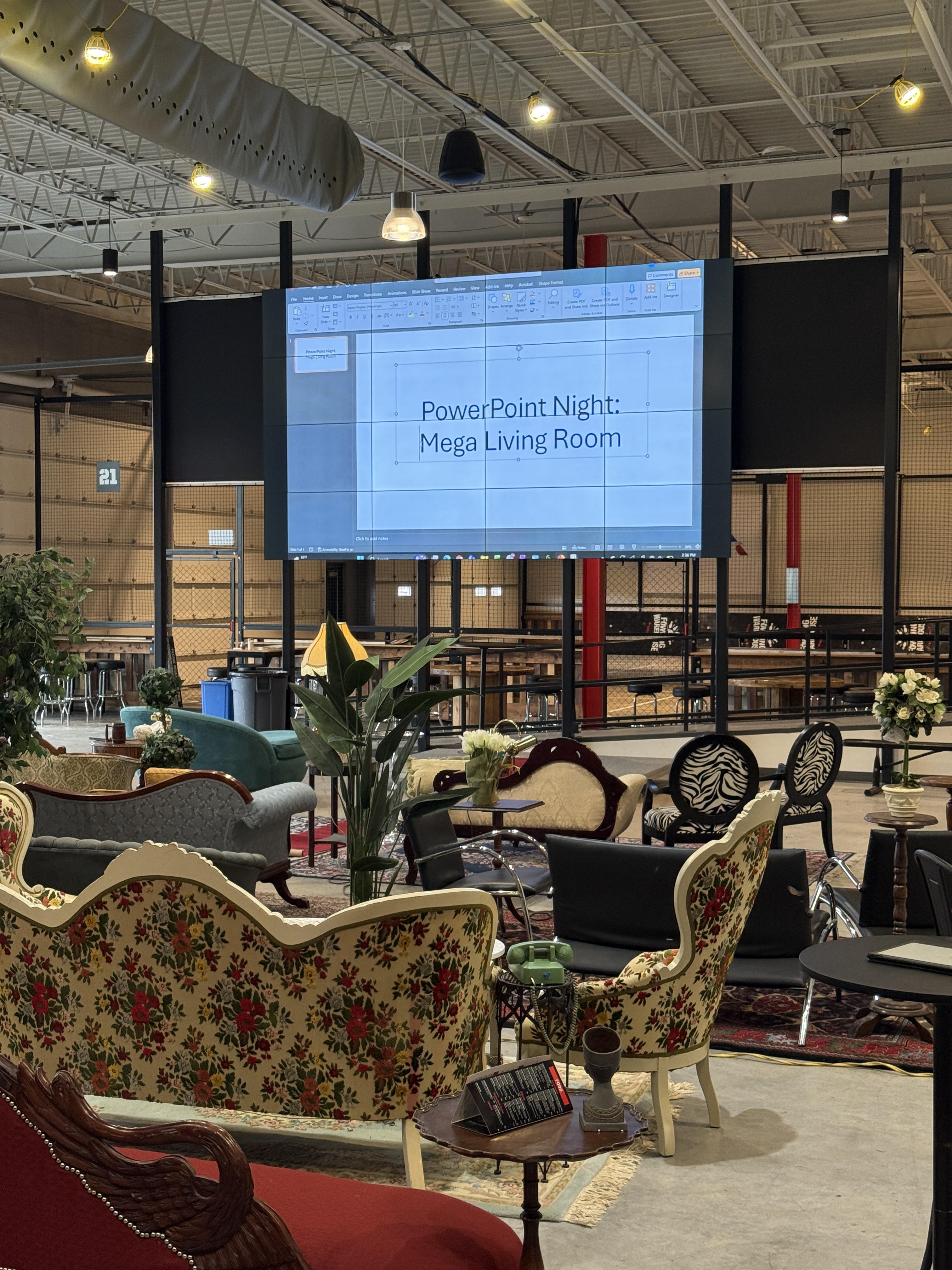 PowerPoint Night: Super Mega Living Room