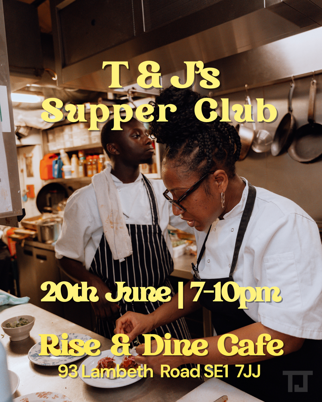 T & J's Supper Club Presents The Redemption Supper Club