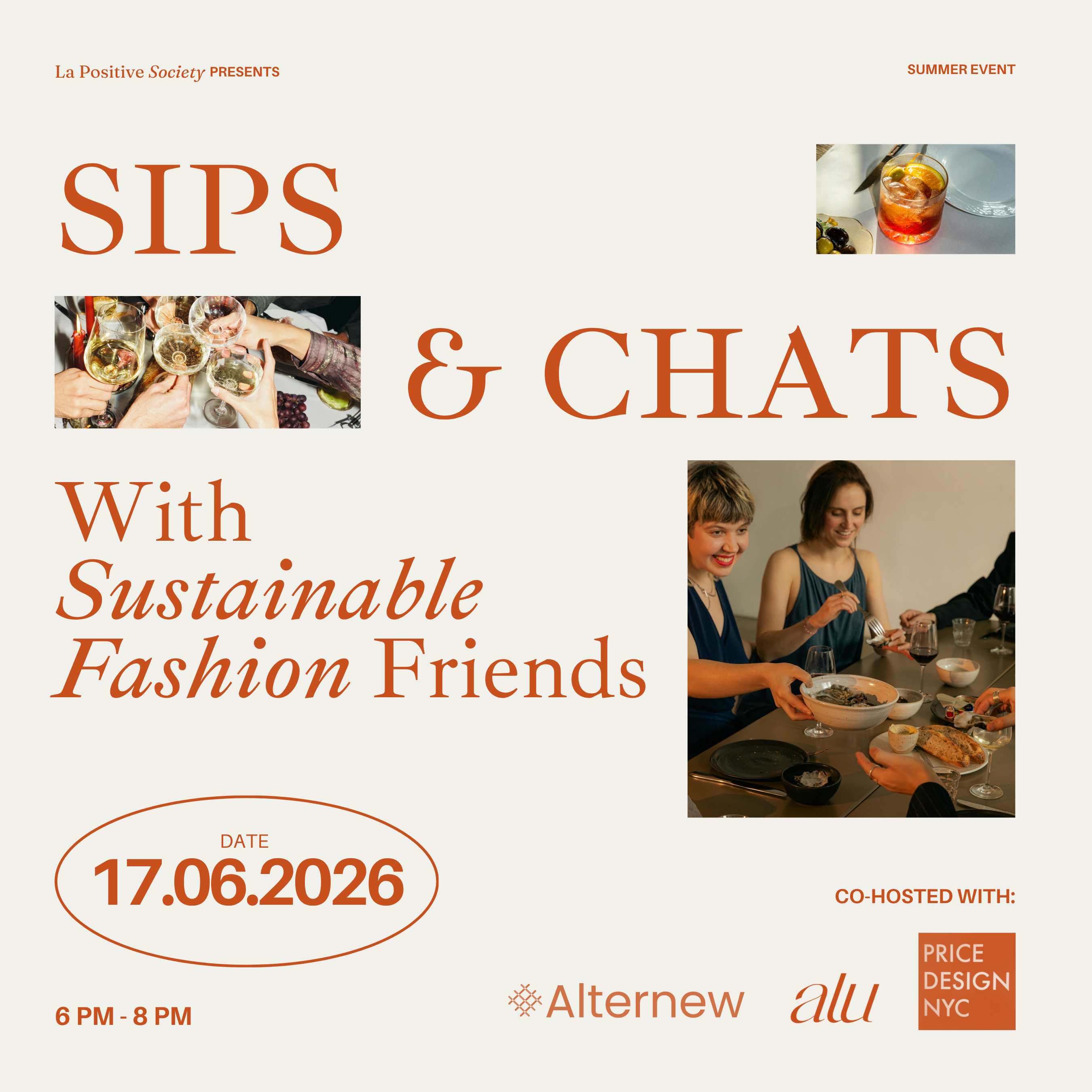 Cover art for #Sips & Chats with Sustainable Fashion Friends — New York, NY