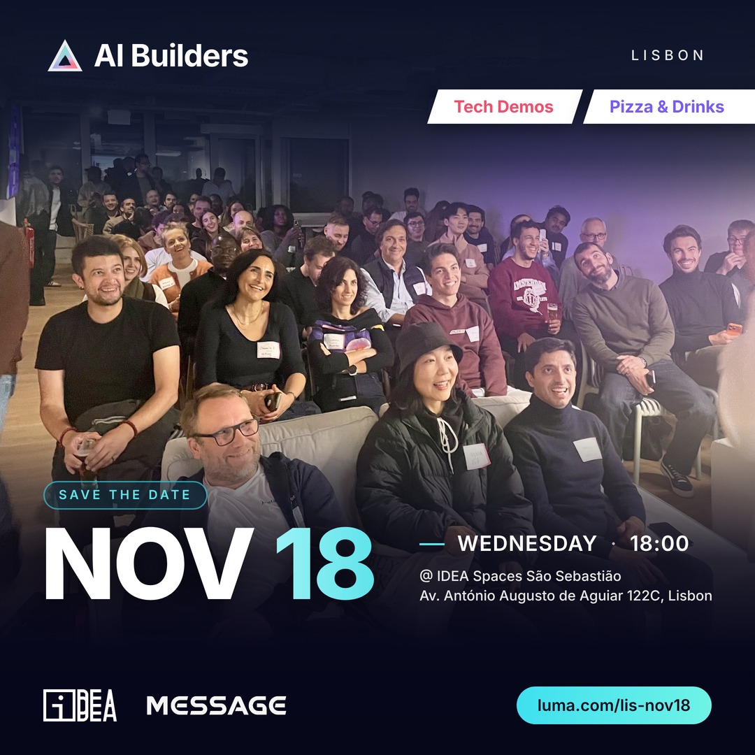 AI Builders Lisbon - Nov 18