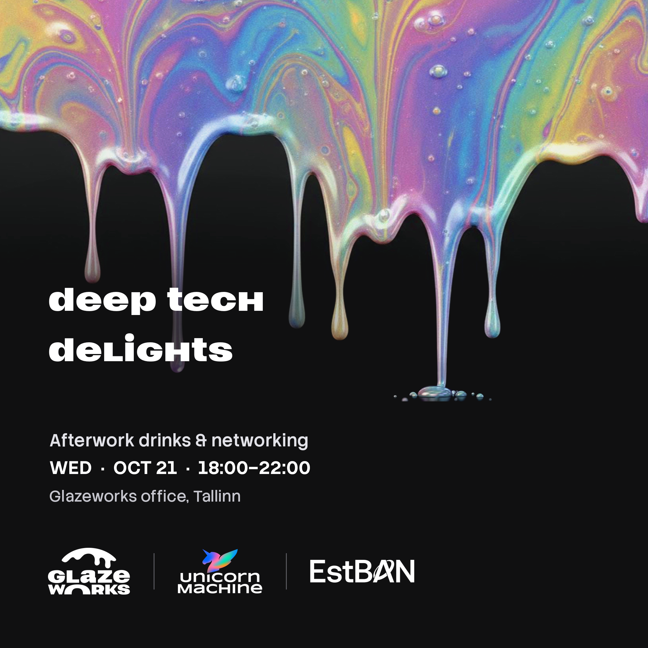 Deep Tech Delights - EstBAN networks at Glazeworks 🍩