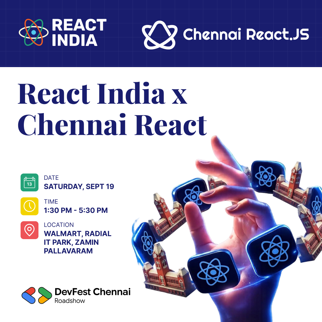 React India x Chennai React Meetup 2026