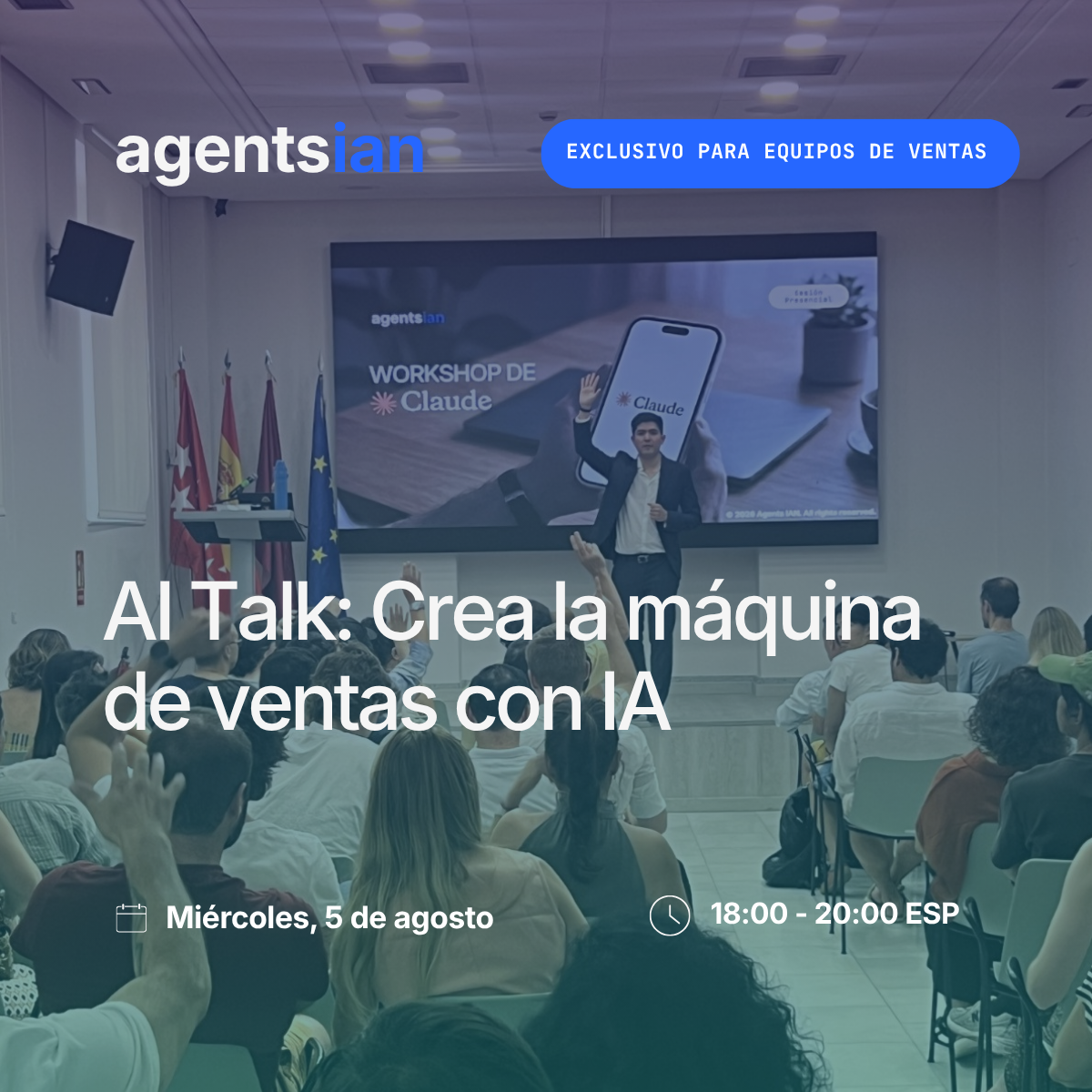 Charla de IA: Crea la Máquina de Ventas con IA
