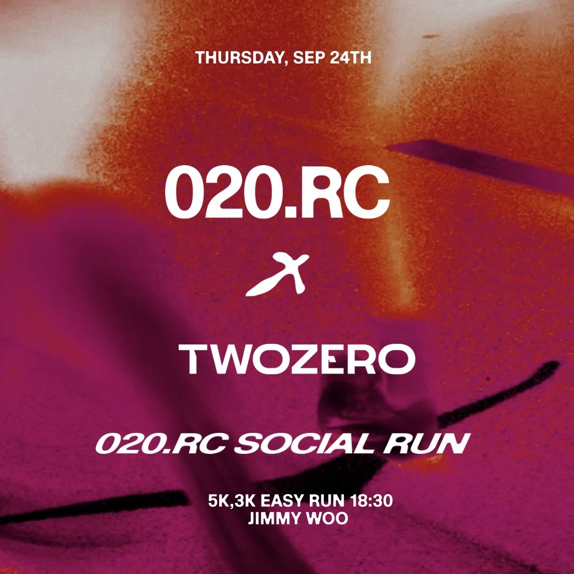 020.RC x TWOZERO 5K & 3K SOCIAL RUN