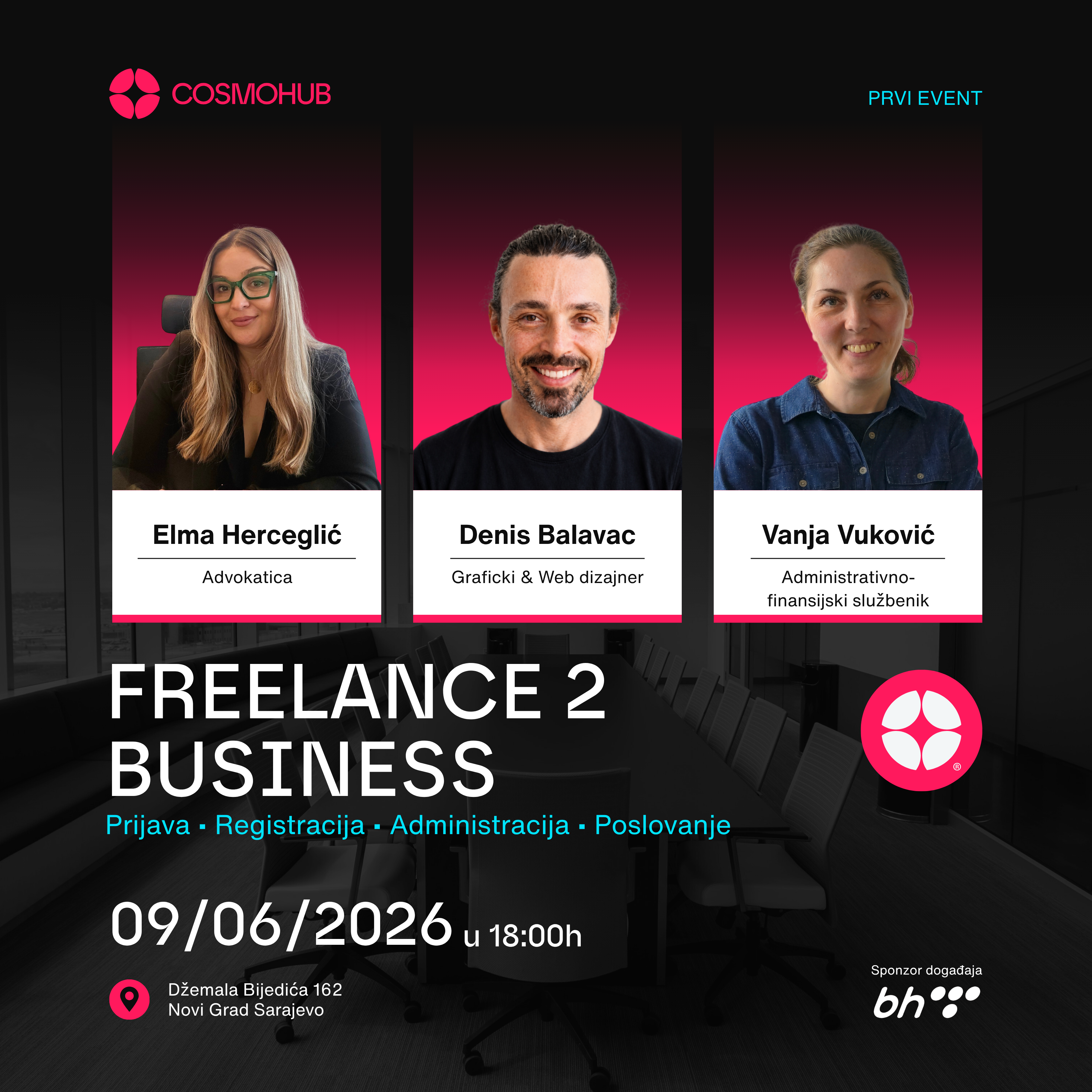 Freelance 2 Business - PRVI EVENT