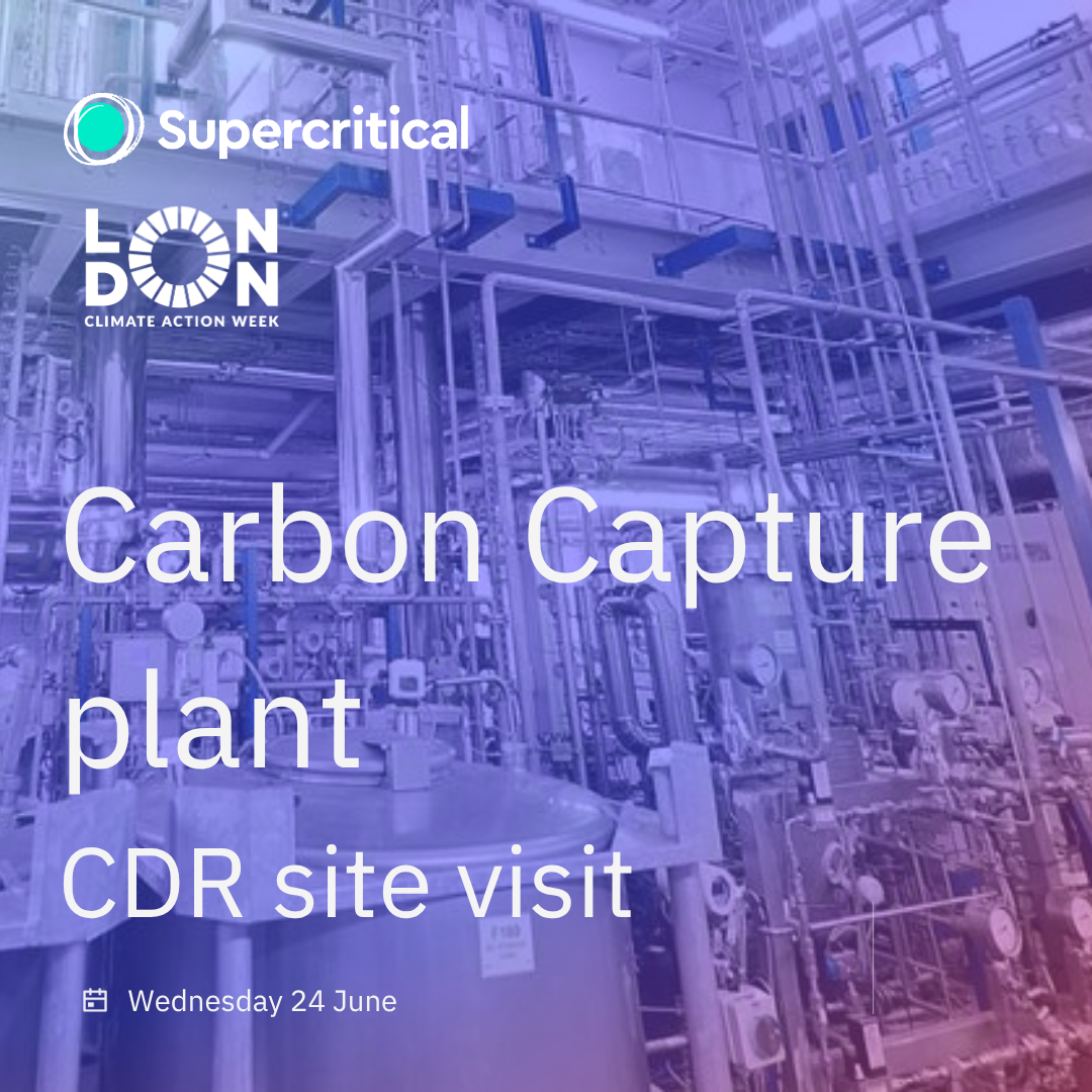 Cover art for #CDR Site Visit, London Climate Action Week — London, England