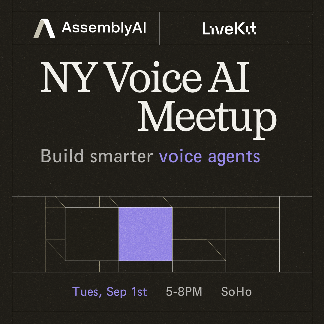 NYC Voice AI Meetup: Build Smarter Voice Agents