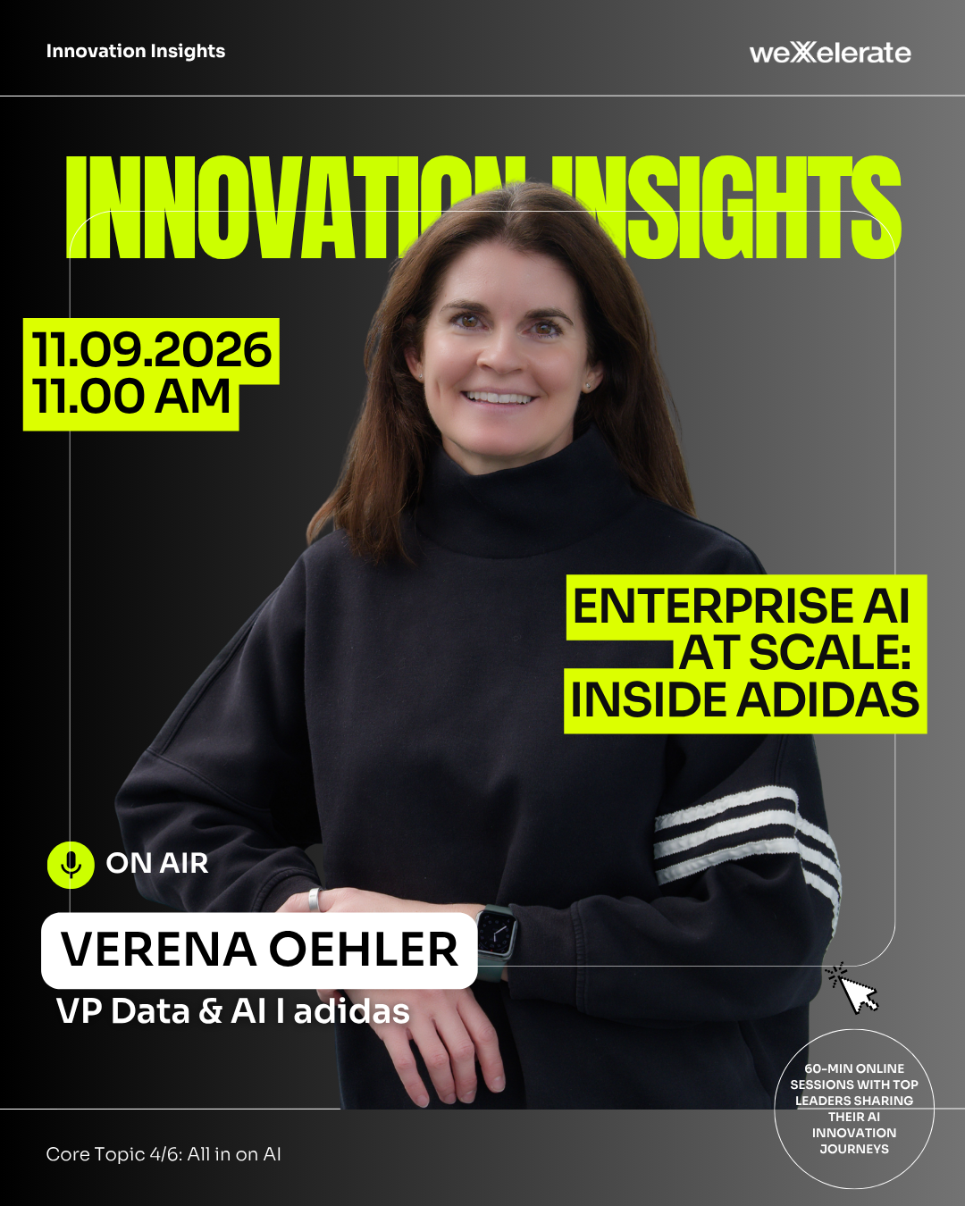 Innovations-Einblicke #4. Unternehmens-KI in großem Maßstab: Einblick in adidas